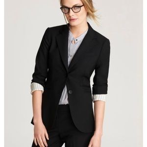 Theory Black Classic Blazer in Good Wool
